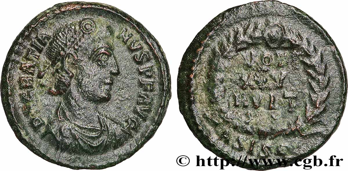 GRATIANUS Nummus fVZ/fSS
