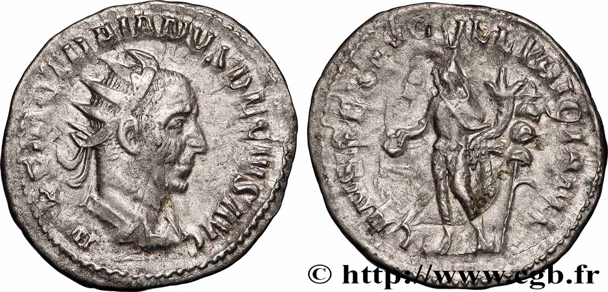 TRAJAN DÈCE Antoninien TTB