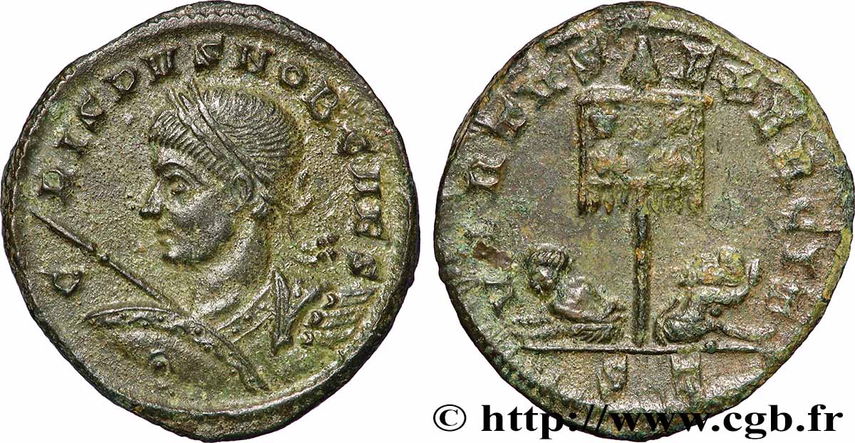 CRISPUS Centenionalis ou nummus SUP/TTB+