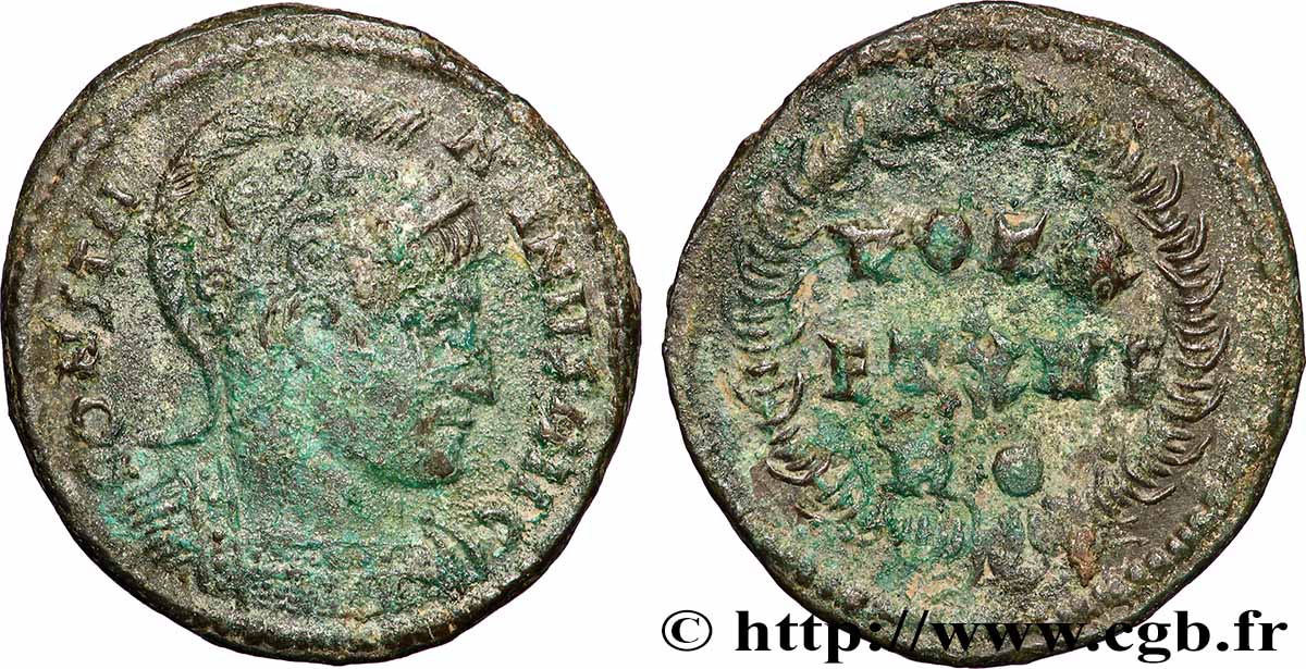 CONSTANTINE I THE GREAT Centenionalis ou nummus XF