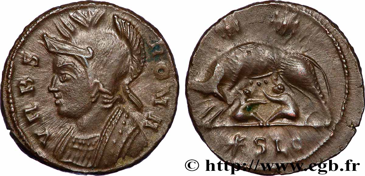 ROMA Centenionalis ou nummus AU/AU