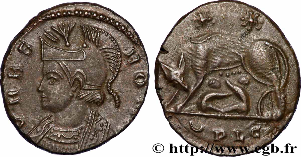 ROMA Centenionalis ou nummus AU
