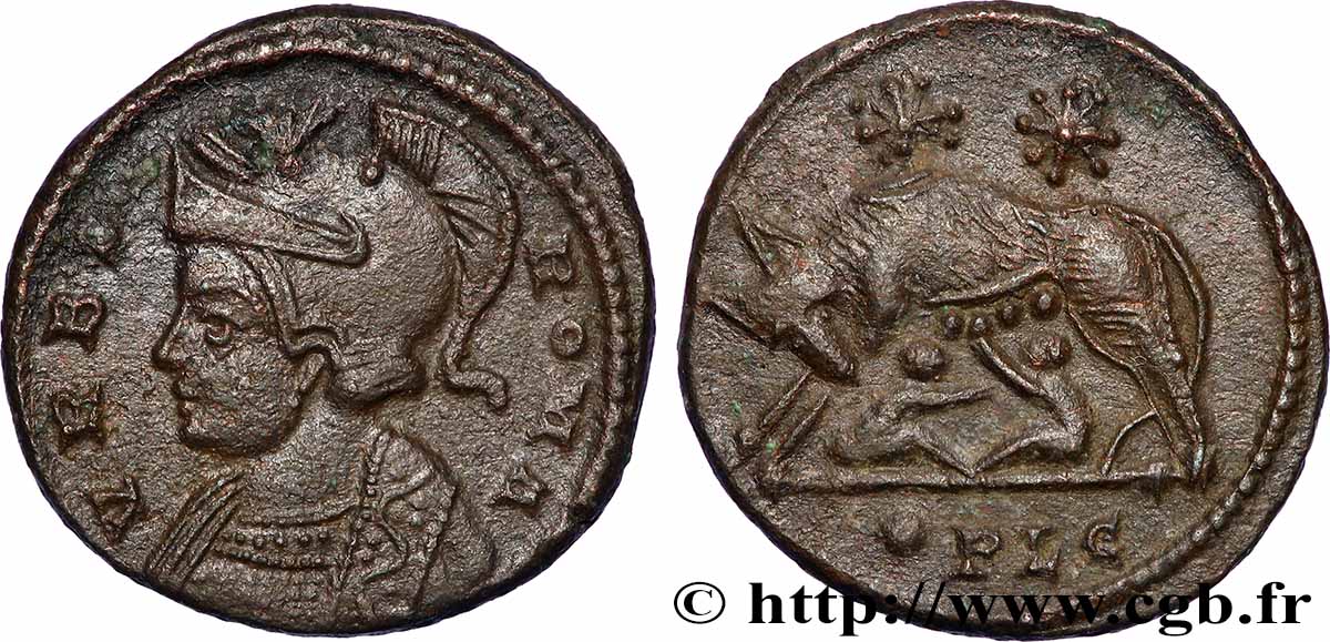 ROMA Centenionalis ou nummus AU
