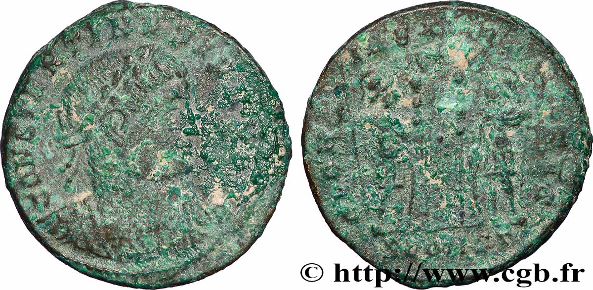 CONSTANTINE II Centenionalis ou nummus VF