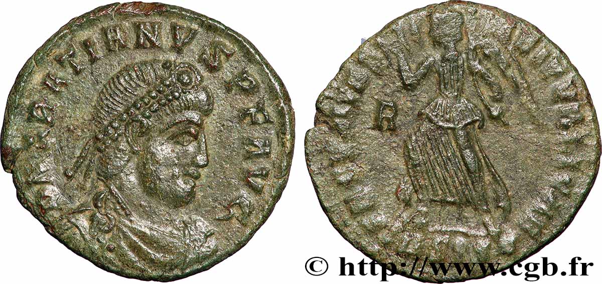 GRATIAN Nummus AU