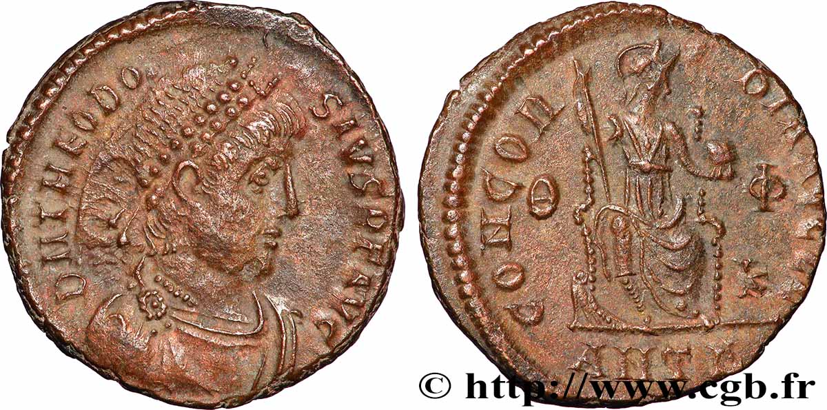 THEODOSIUS I Nummus fVZ