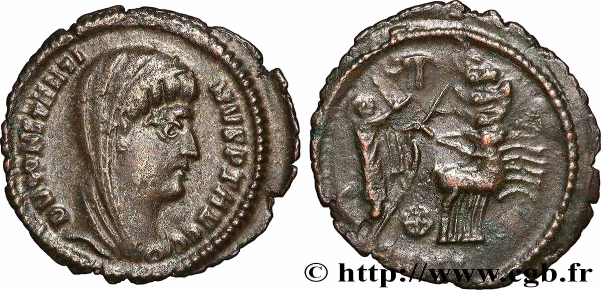 CONSTANTIN Ier LE GRAND Centenionalis ou nummus TTB+/TTB