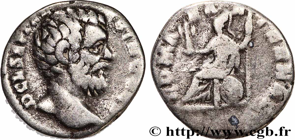 CLODIUS ALBINUS Denier TB+