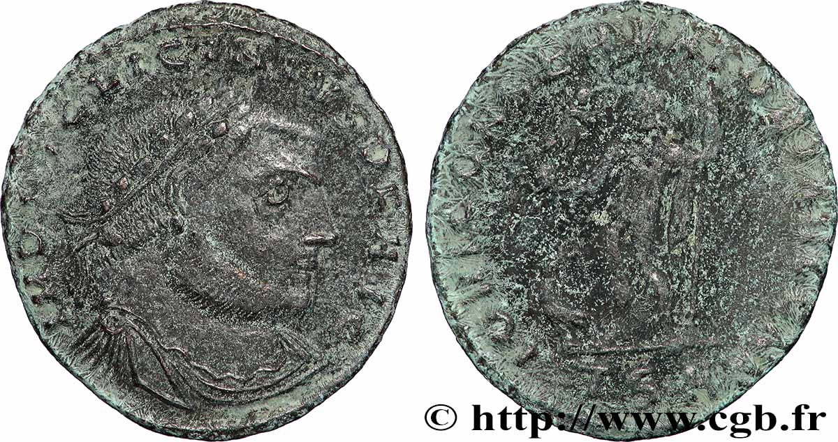 LICINIUS Ier Follis ou nummus TB+/TB