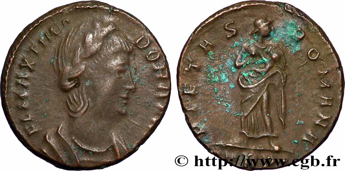 THÉODORA Centenionalis ou nummus TTB+