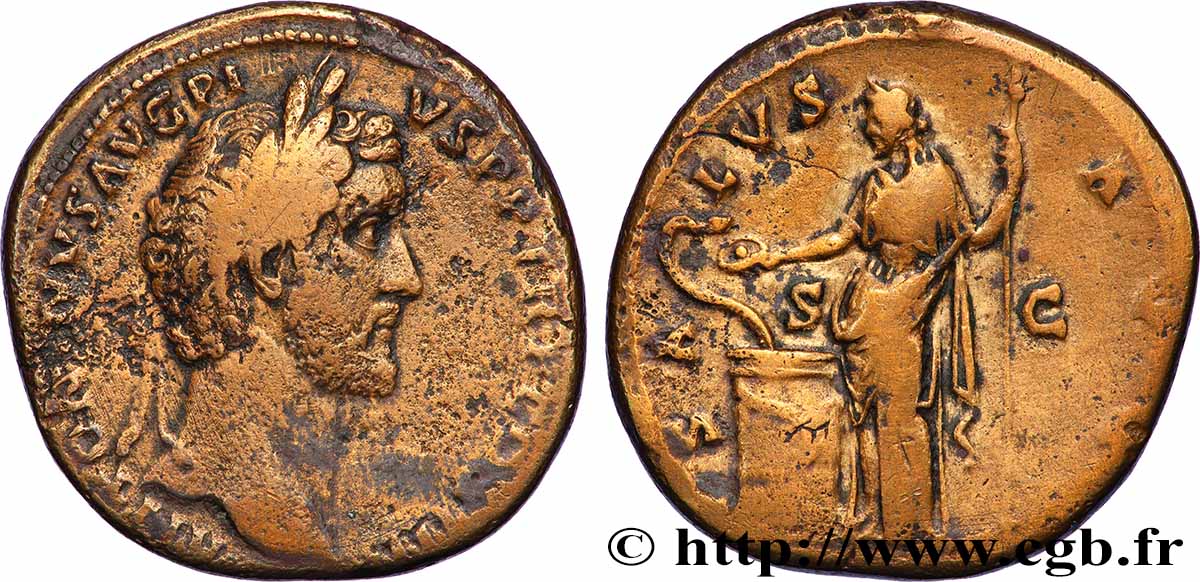 ANTONINUS PIUS Sesterce XF/VF