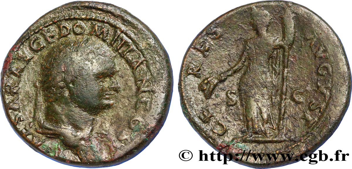 DOMITIEN Dupondius TB+/TB