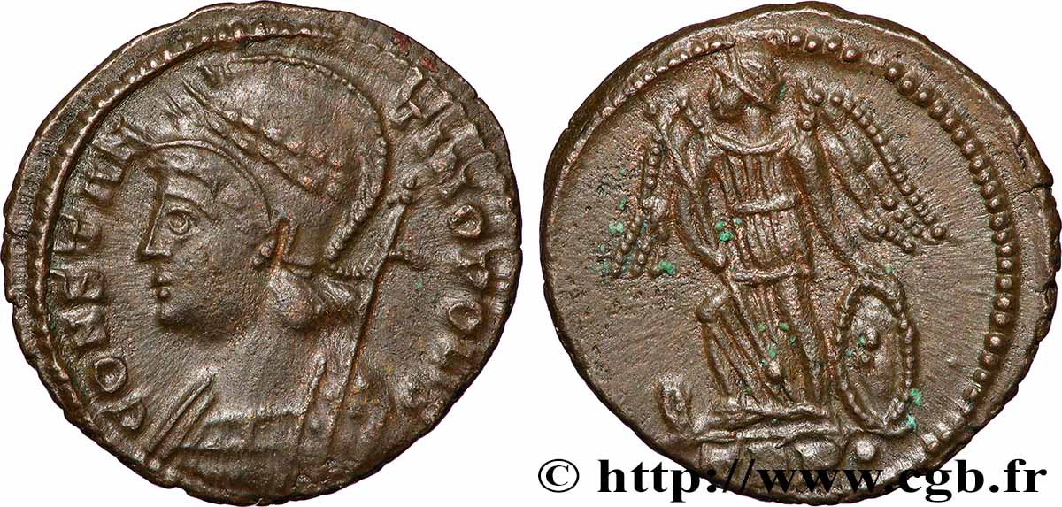 CONSTANTINOPLE Centenionalis ou nummus SUP