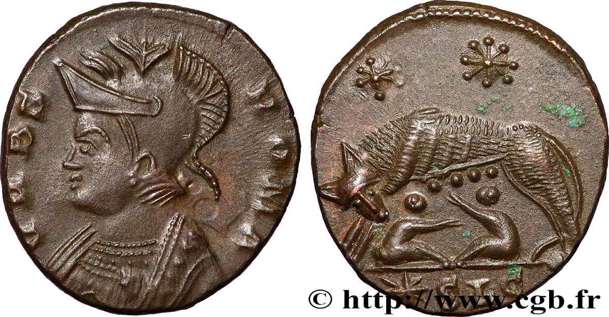 ROMA Centenionalis ou nummus EBC
