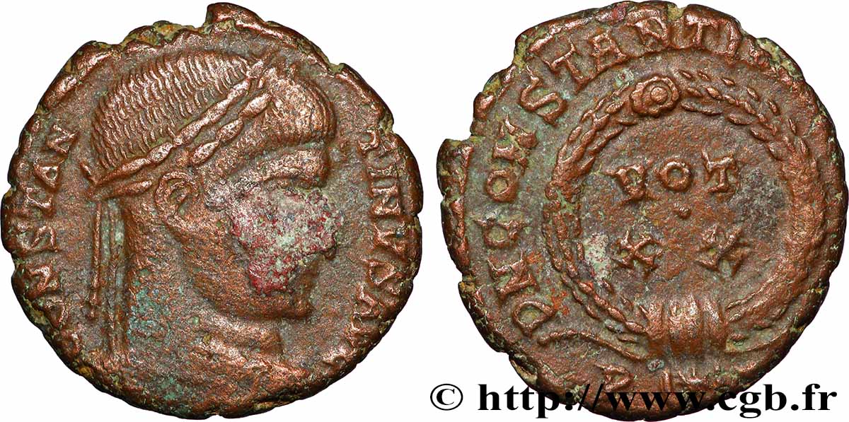 CONSTANTINO I EL MAGNO Centenionalis ou nummus MBC