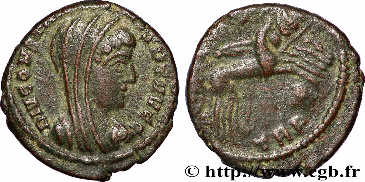CONSTANTINO I EL MAGNO Centenionalis ou nummus MBC+/MBC