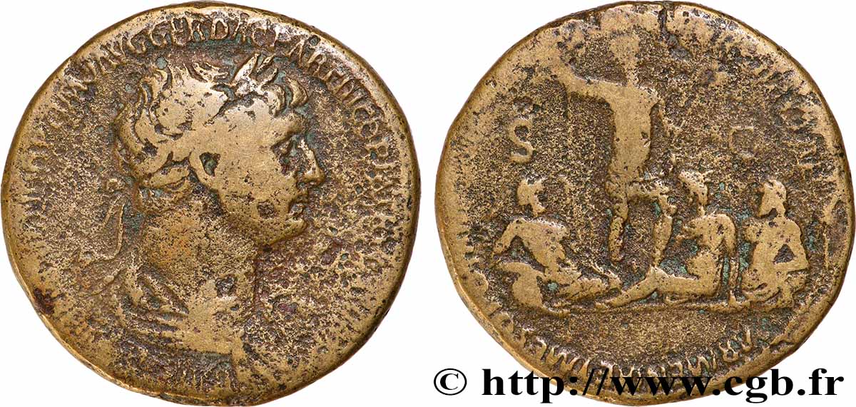 TRAJAN Sesterce TB+
