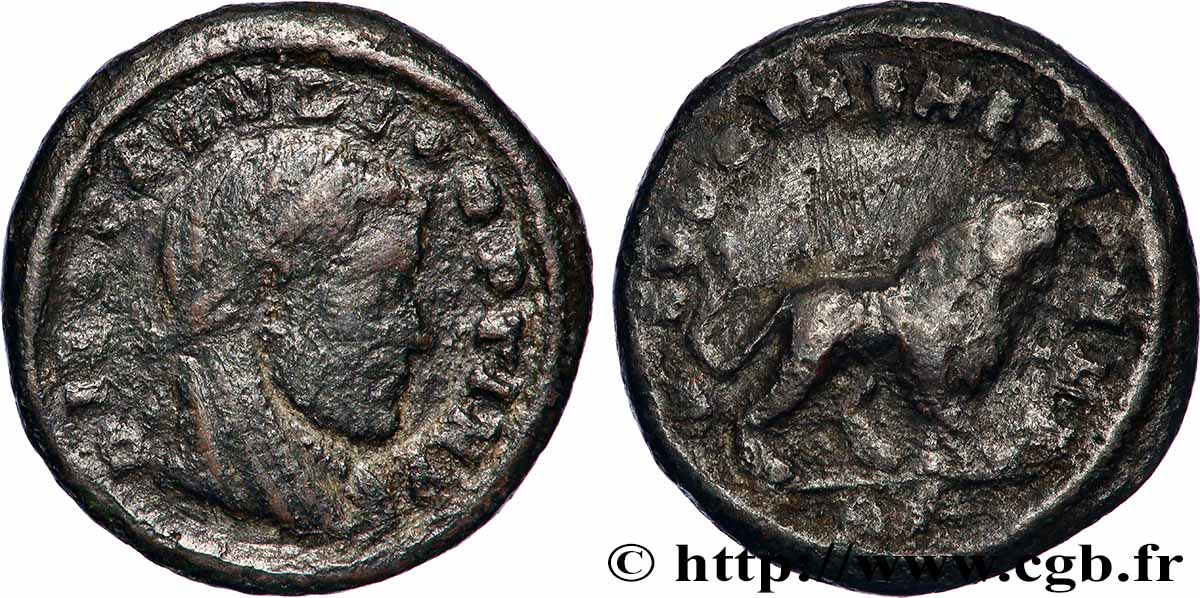 MAXIMIANUS HERCULIUS Demi-follis ou demi-nummus XF