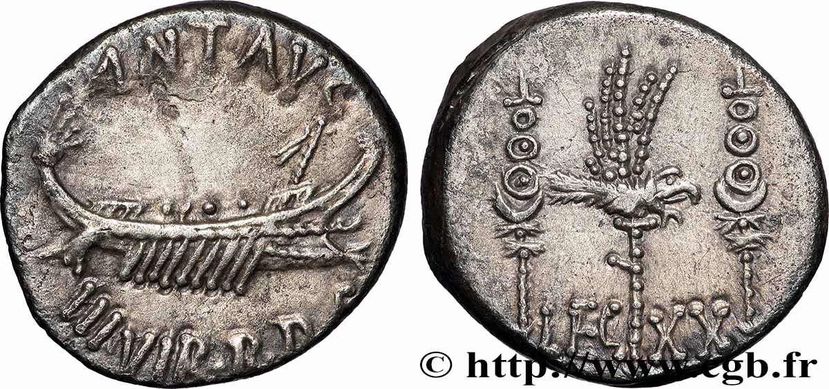 MARCUS ANTONIUS Denier fVZ/VZ
