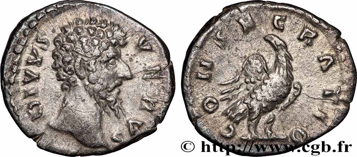 LUCIUS VERUS Denier AU