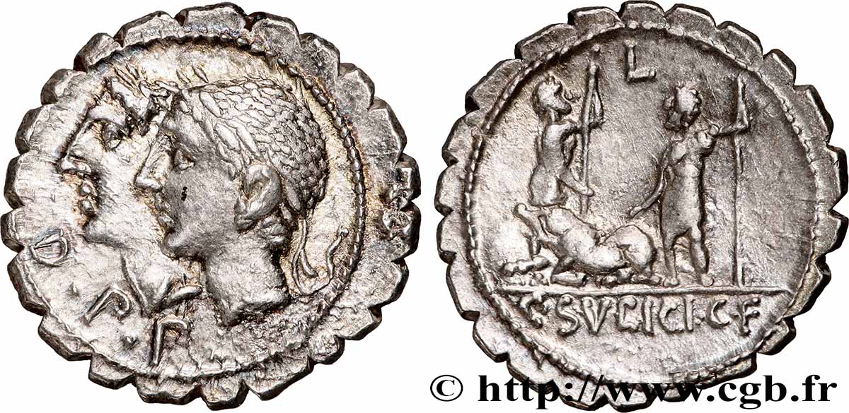 SULPICIA Denier serratus AU