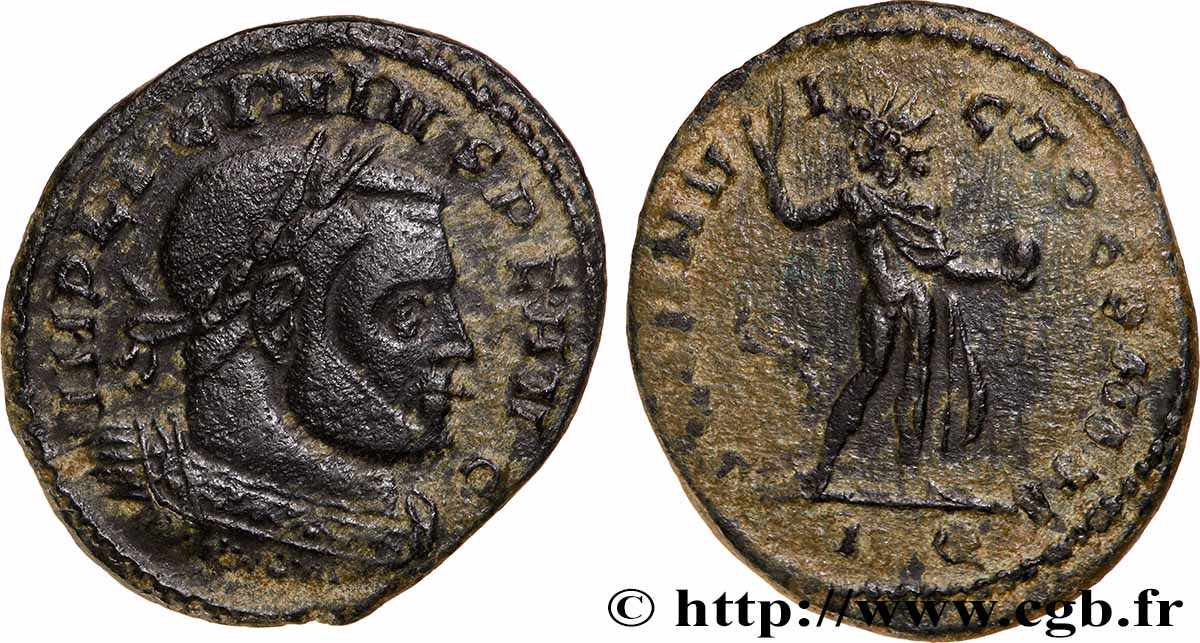 LICINIO I PADRE Follis ou nummus MBC