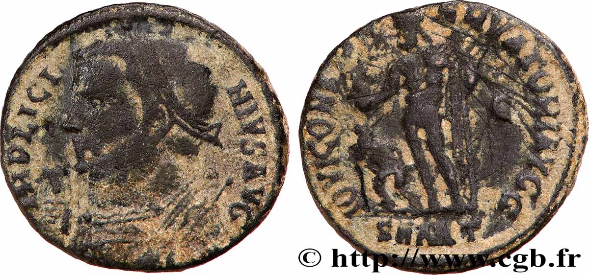LICINIO I PADRE Follis ou nummus BC+