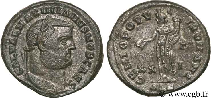 GALÈRE Follis ou nummus SUP