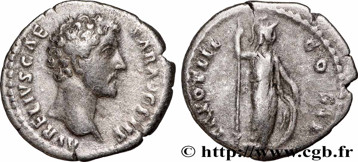MARCUS AURELIUS Denier SS