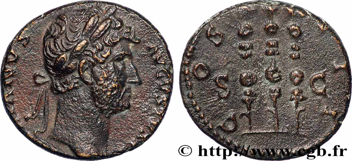 HADRIAN Quadrans AU/XF
