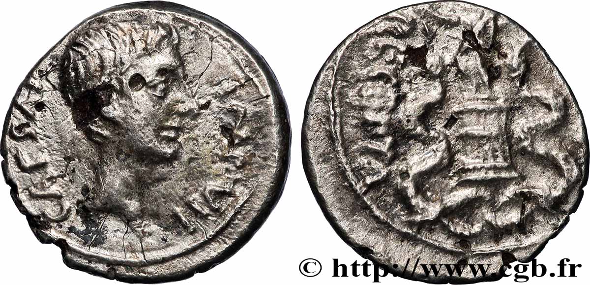 OCTAVIAN Quinaire  XF