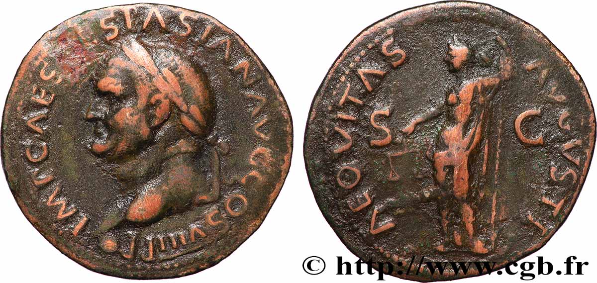 VESPASIAN As VF