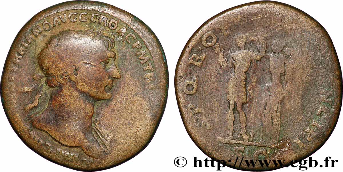 TRAJAN Sesterce TB+/TB