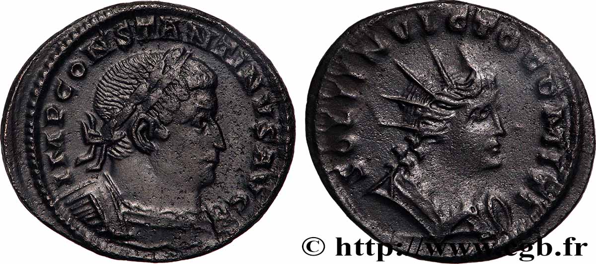 CONSTANTINE I THE GREAT Follis ou nummus AU
