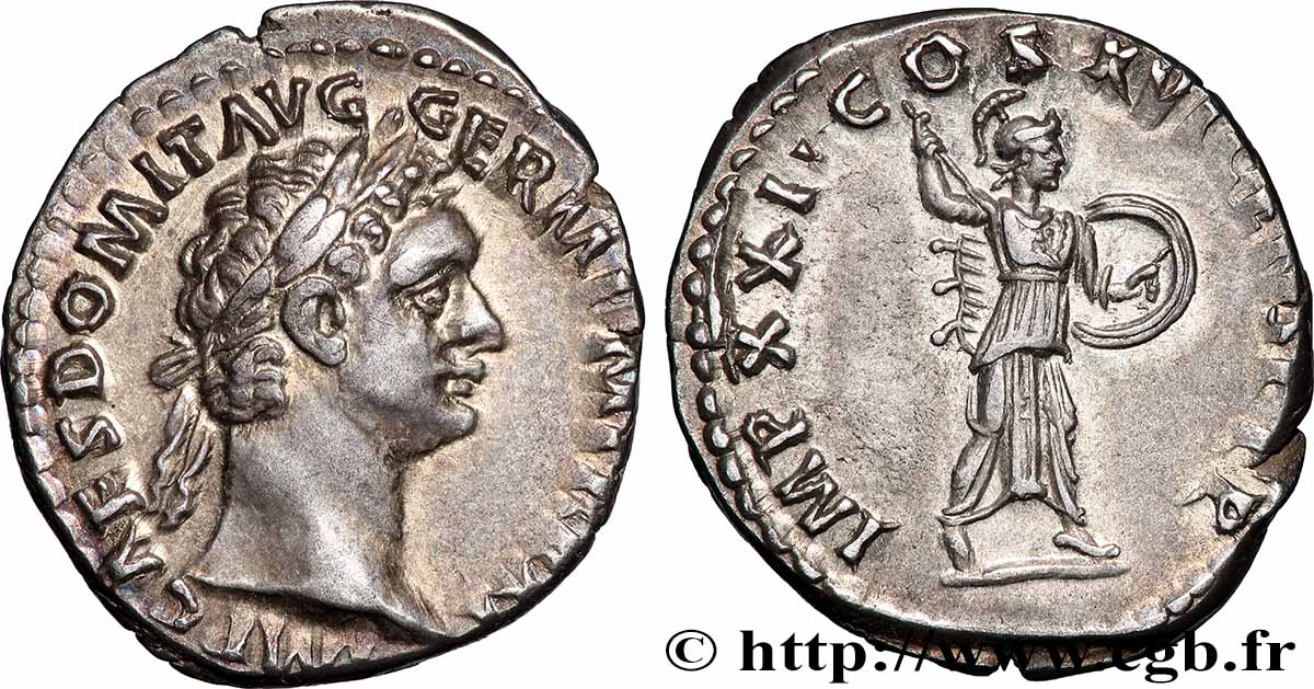 DOMITIANUS Denier MS