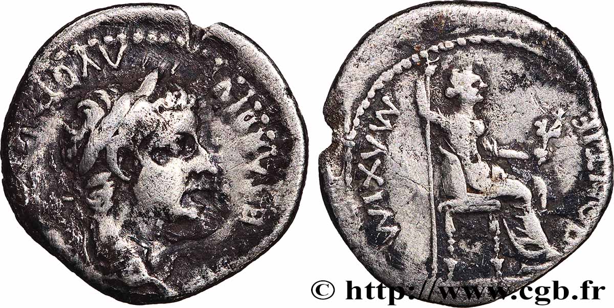 TIBERIUS Denier VF