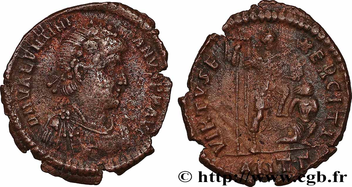VALENTINIAN II Maiorina pecunia XF