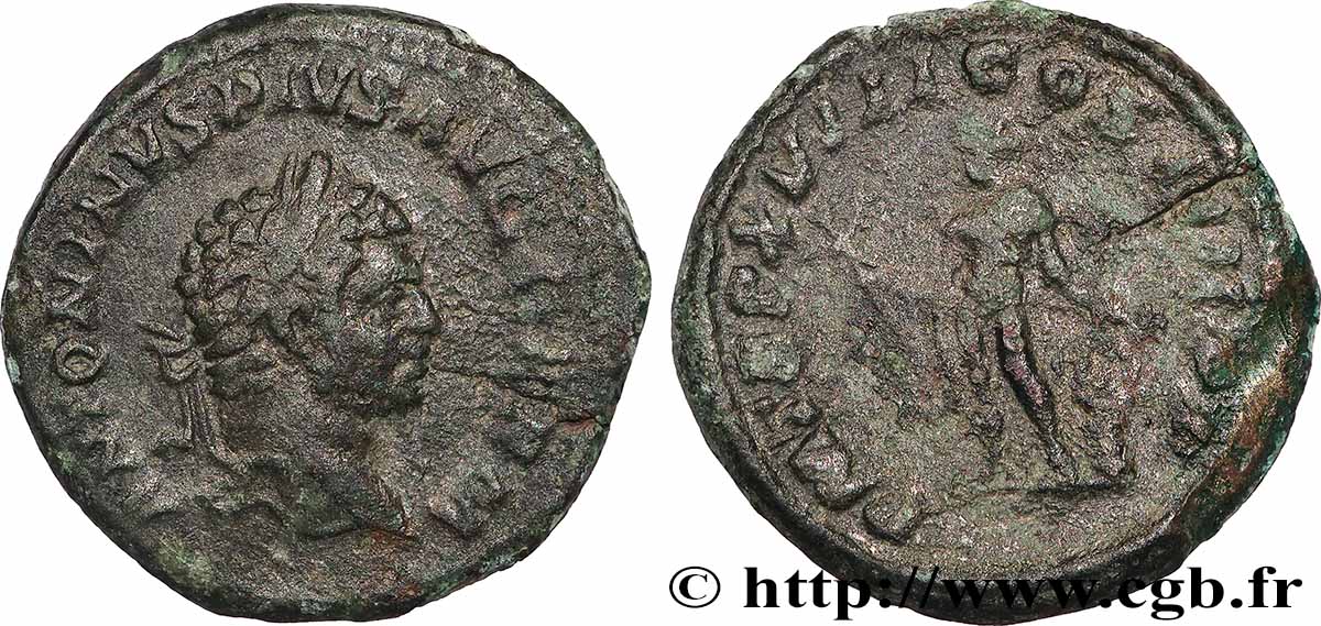 CARACALLA Denier SS/fSS