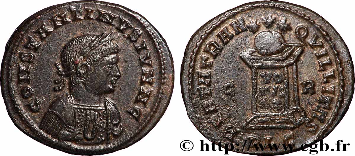 COSTANTINO II Centenionalis ou nummus MS/SPL
