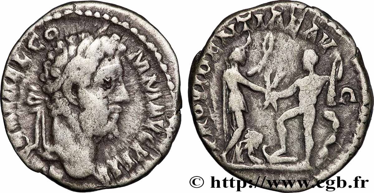COMMODUS Denier VF/XF