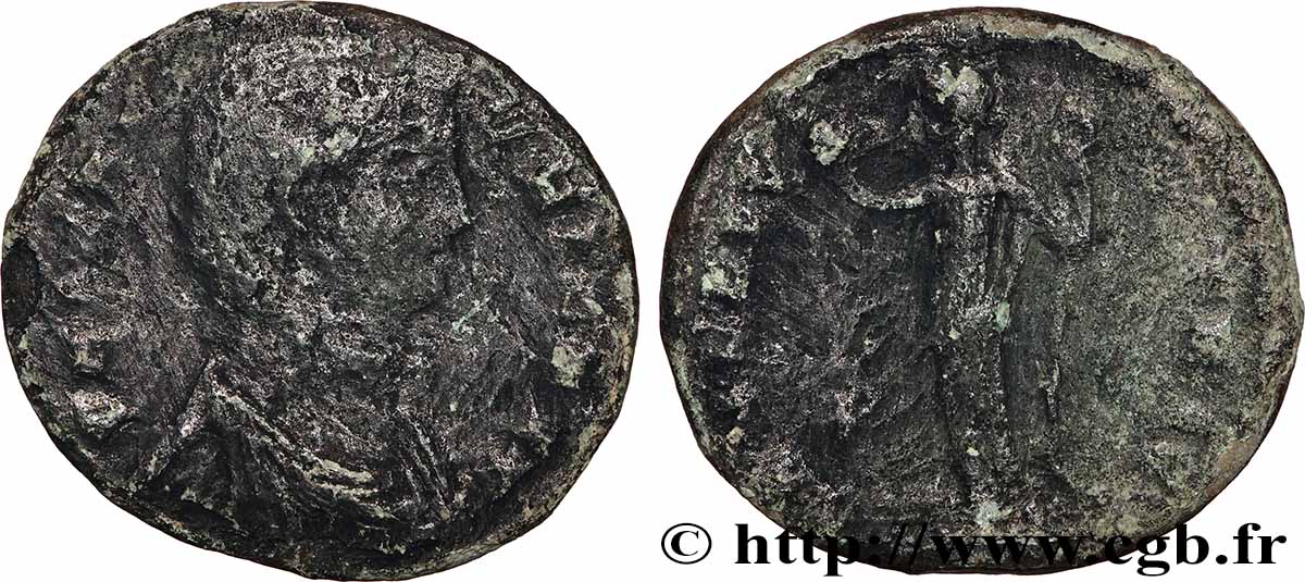 GALERIA VALERIA Follis ou nummus VF