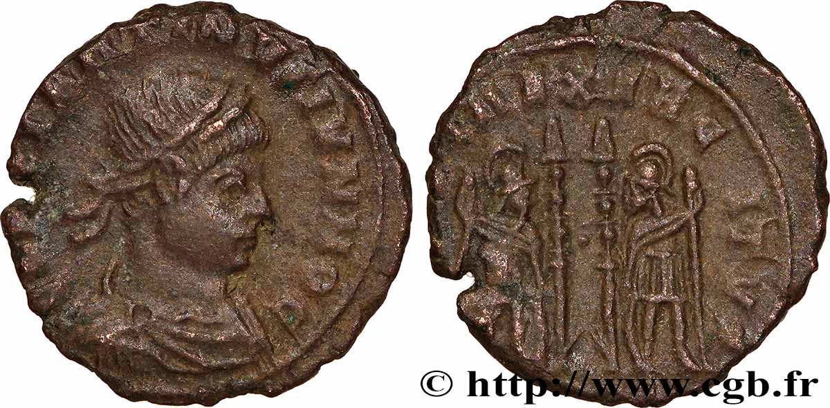 COSTANTINO II Centenionalis ou nummus q.SPL
