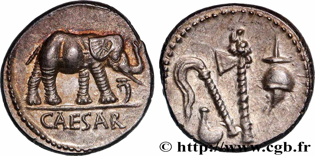 IULIUS CAESAR Denier fST