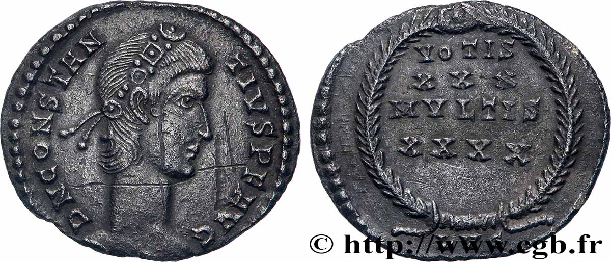 CONSTANCE II Argenteus TTB+