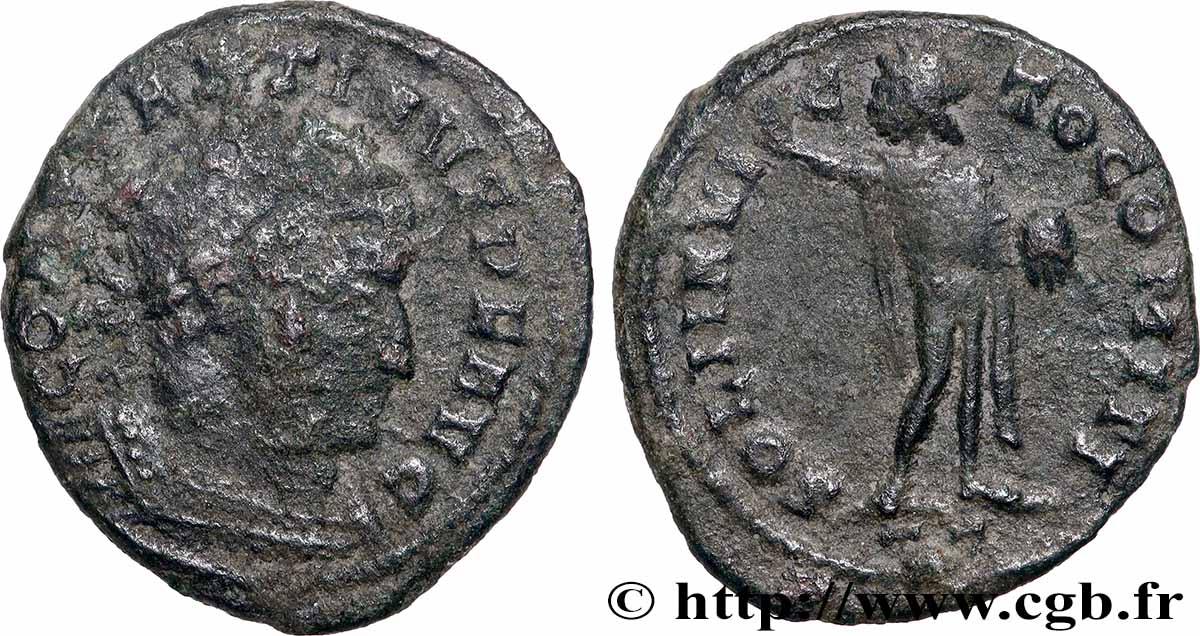 CONSTANTIN Ier LE GRAND Follis ou nummus TB+