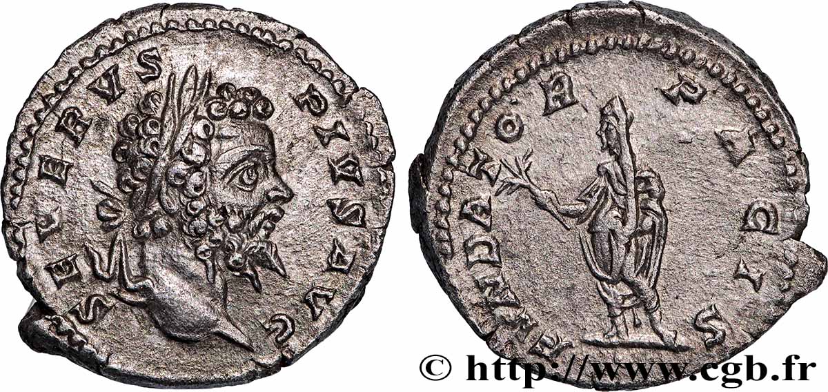 SEPTIMIUS SEVERUS Denier AU