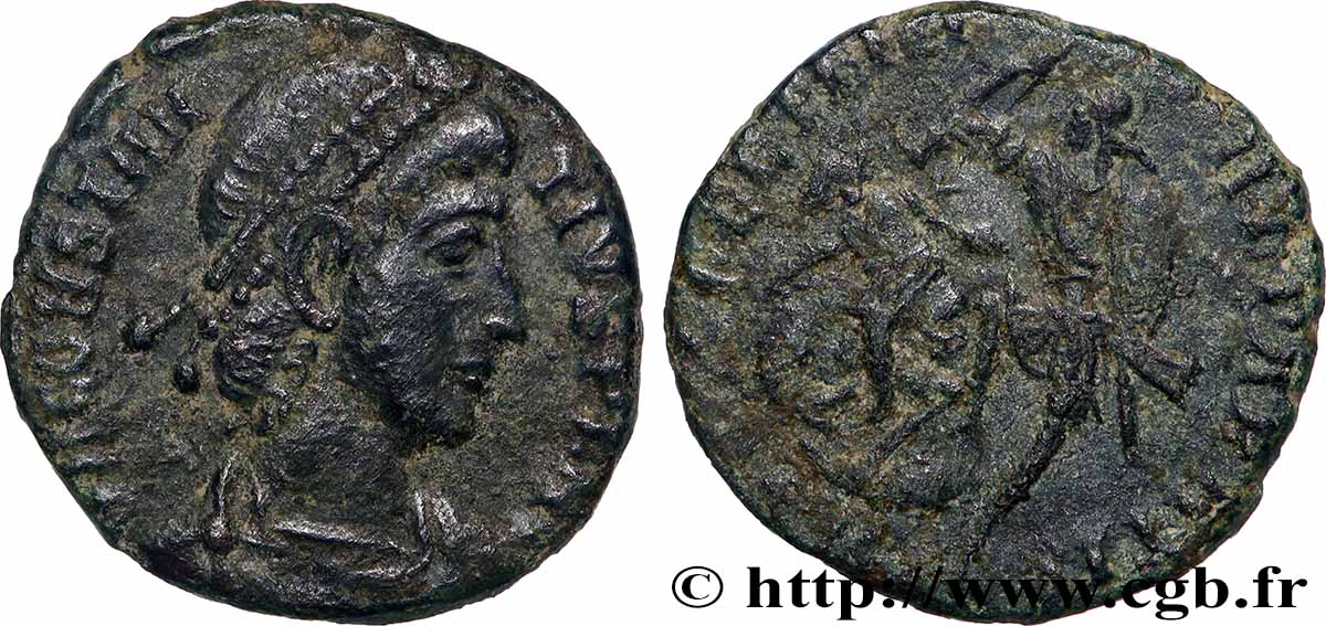 CONSTANTIUS II Maiorina réduite SS