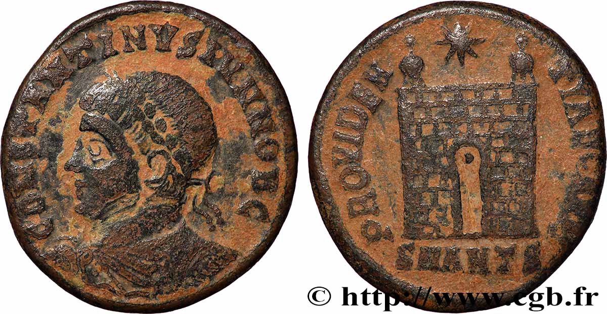 CONSTANTINUS II Centenionalis ou nummus fSS