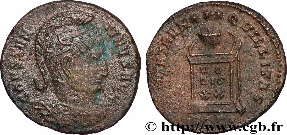 CONSTANTINUS I DER GROßE Centenionalis ou nummus fVZ