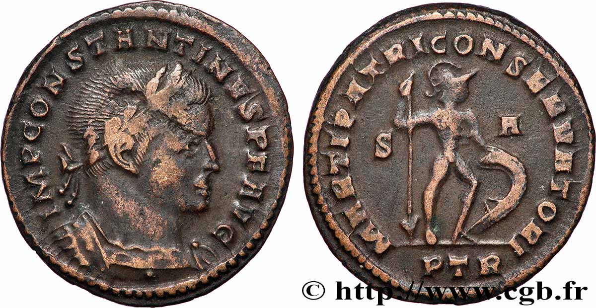 COSTANTINO I IL GRANDE Follis ou nummus BB